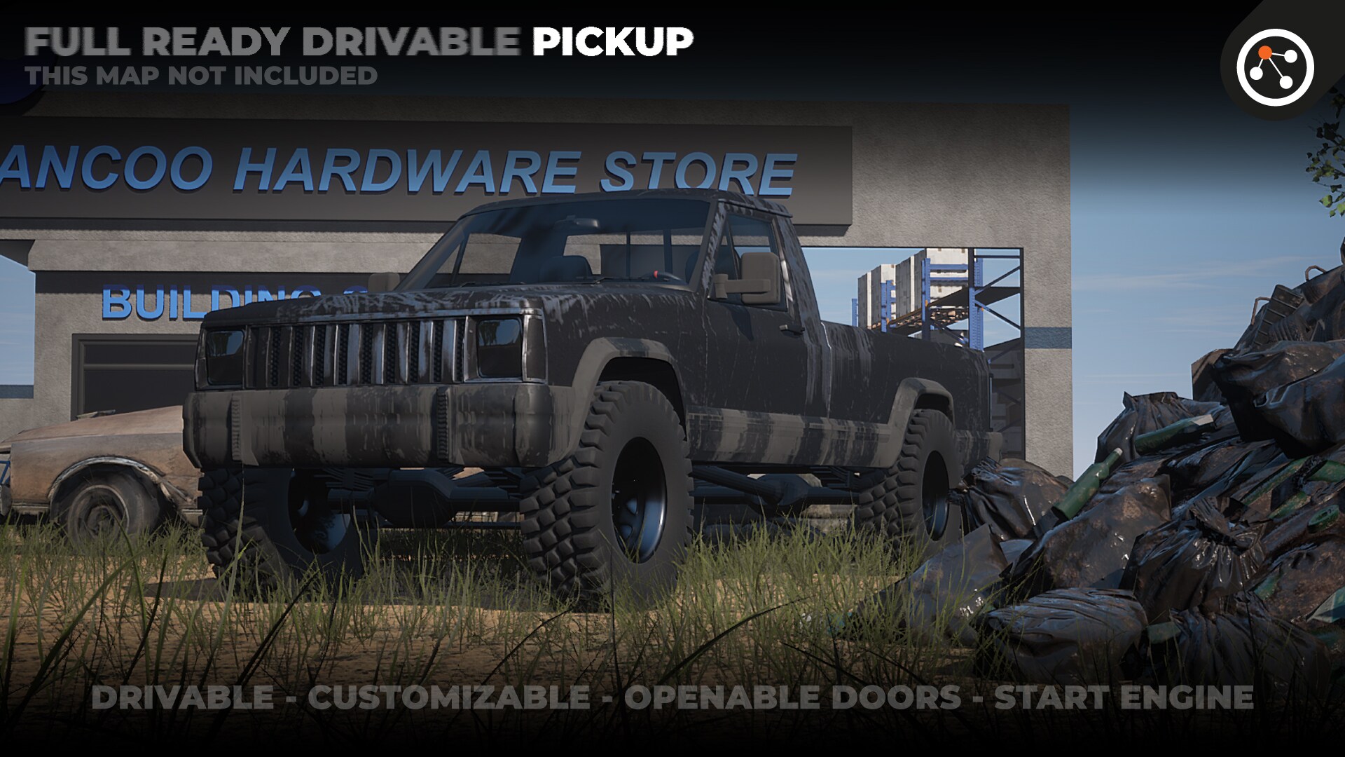PICKUP FARMAN DRIVABLE